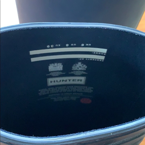 Hunter rain boots - Picture 4 of 4